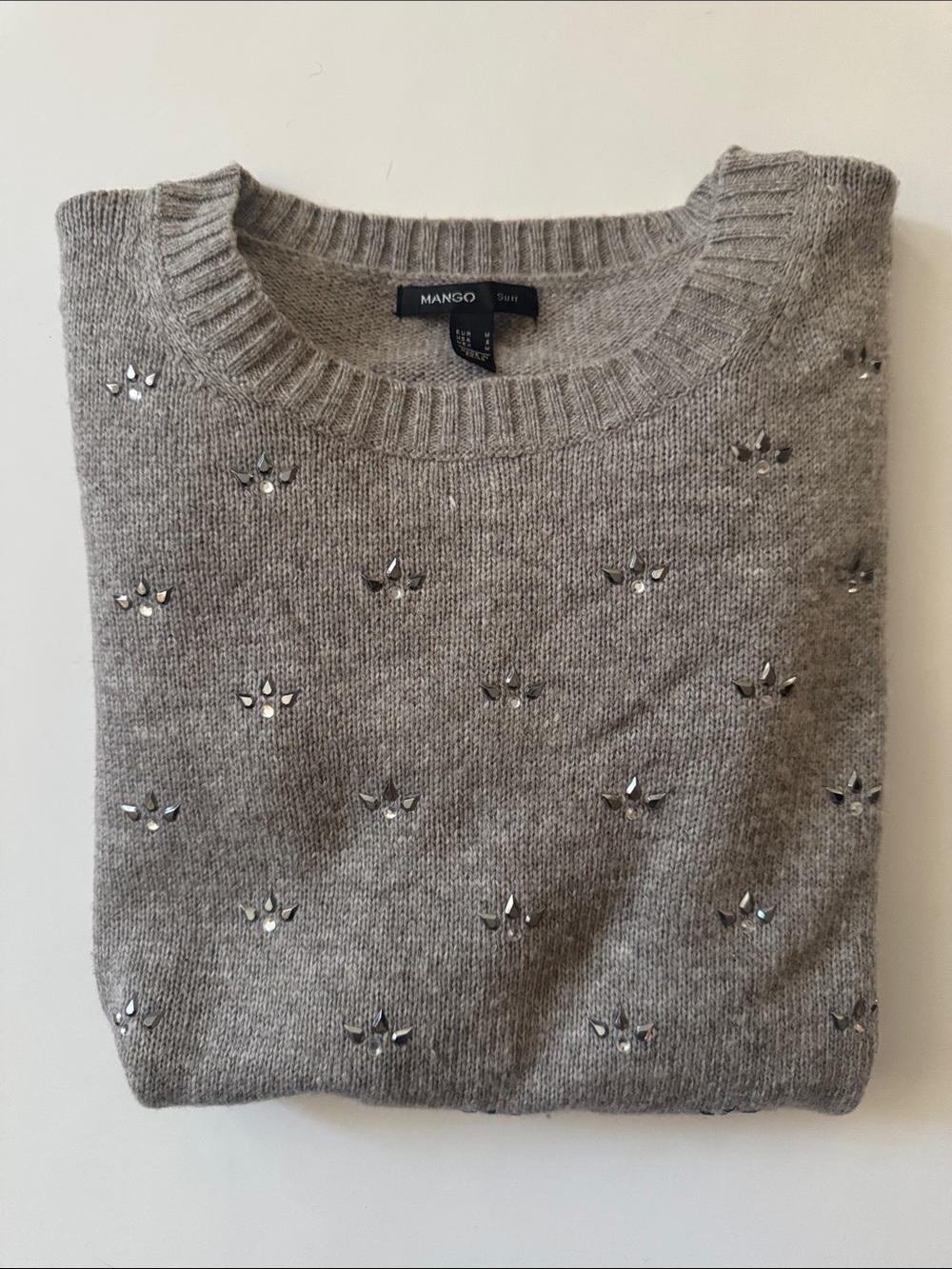 Mango jewel detail sweater